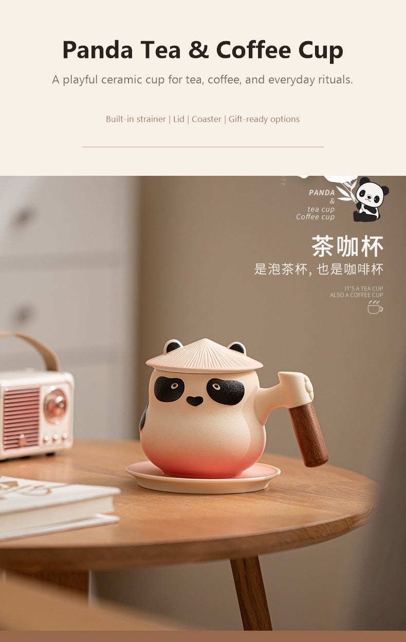 panda tea coffee cup hero