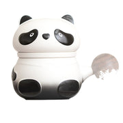 big head panda brewing cup isolated