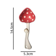 Red Mushroom Ceramic Tableware - Mushroom Spoon