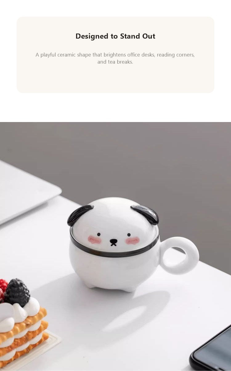 animal world brewing cup creative design