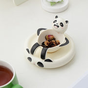 bathing panda filter and tray detail
