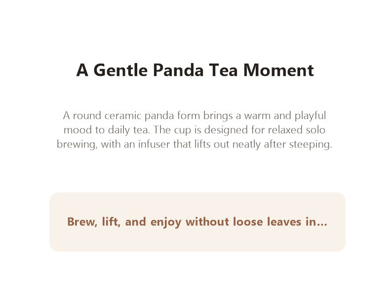 big head panda brewing cup product story