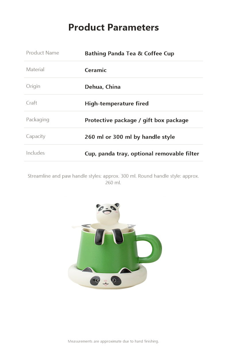 bathing panda product parameters