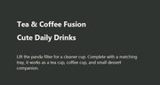bathing panda tea coffee fusion