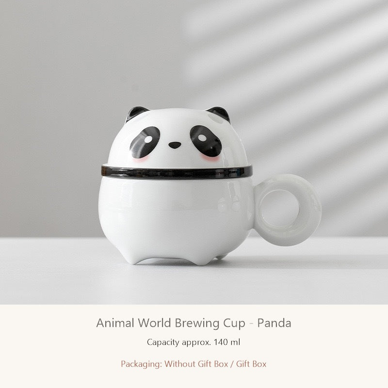 animal world brewing cup panda