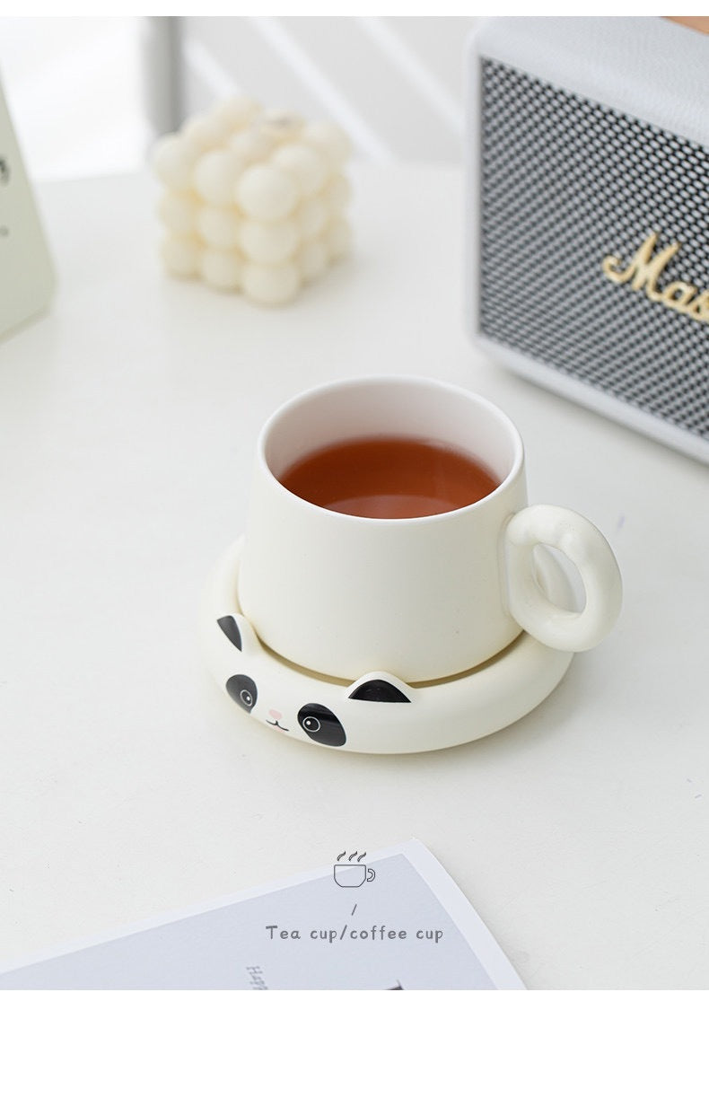 bathing panda cream yellow tea lifestyle