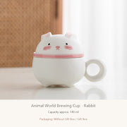 animal world brewing cup rabbit