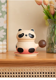 big head panda brewing cup pink lifestyle