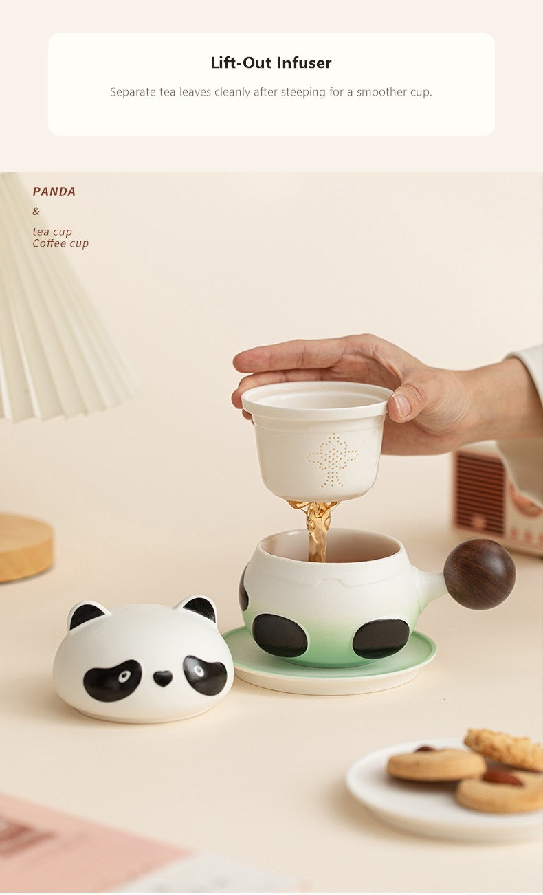 big head panda brewing cup green brewing