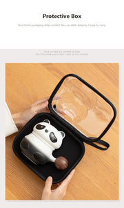 big head panda brewing cup protective box