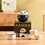Panda Travel Tea Set – Portable Gongfu Tea Kit