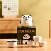 Panda Travel Tea Set – Portable Gongfu Tea Kit