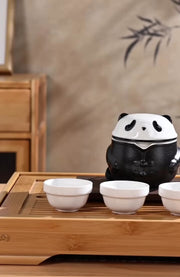 Panda Travel Tea Set – Portable Gongfu Tea Kit