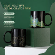Thousand Li Rivers and Mountains heat-reactive glossy mug hero image